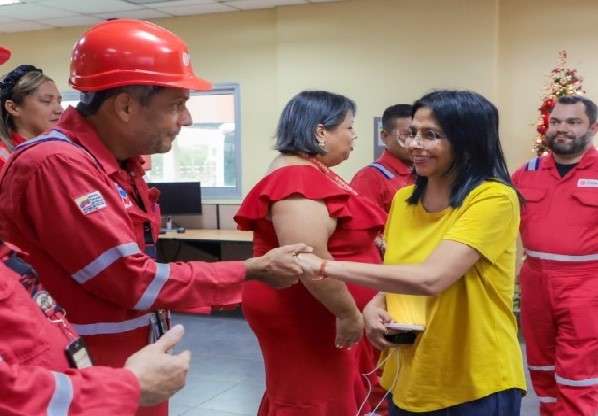 Vicepresidenta Delcy Rodríguez inspecciona la Cuenca de Occidente