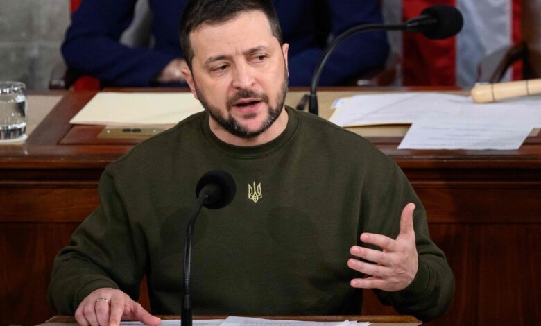 Zelenski impone sanciones a autoridades de Georgia