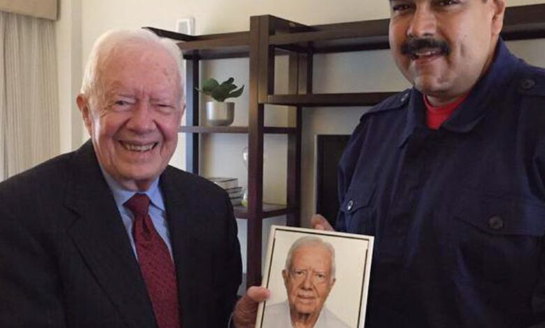 Maduro: Jimmy Carter contribuyó a desmontar la intolerancia y el golpismo en Venezuela