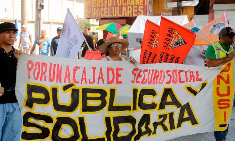 Trabajadores llaman a derrotar en las calles a oligarquía panameña (+Foto)