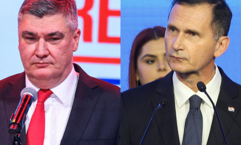 Croacia definirá presidente en segunda vuelta entre Milanovic y Primorac