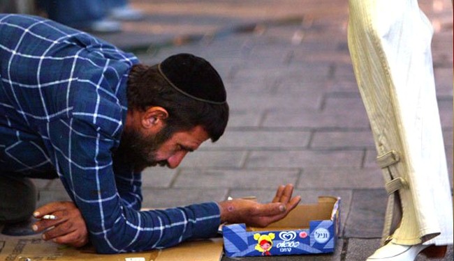 Cuarta parte de los israelíes vive por debajo del umbral de pobreza, reveló ONG