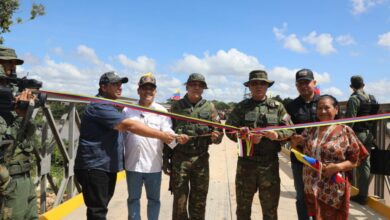 Inauguran puente en isla de Anacoco en la Guayana Esequiba