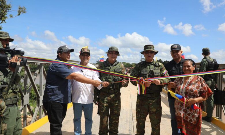 Inauguran puente en isla de Anacoco en la Guayana Esequiba