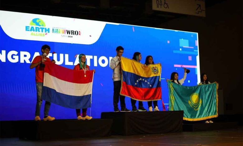 Venezuela logra primer lugar en Olimpiada Mundial de Robótica (+Foto)