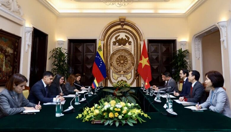 Venezuela y Vietnam celebraron X Reunión del Mecanismo de Consultas Políticas