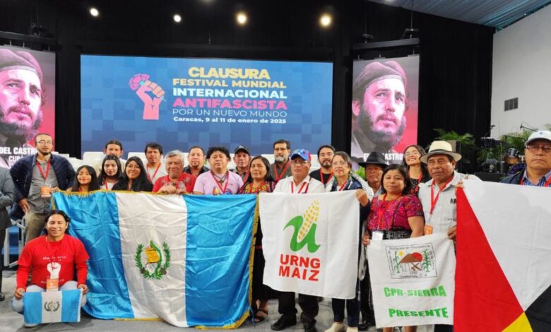 Internacional Antifascista Guatemala rechaza visita de Edmundo González