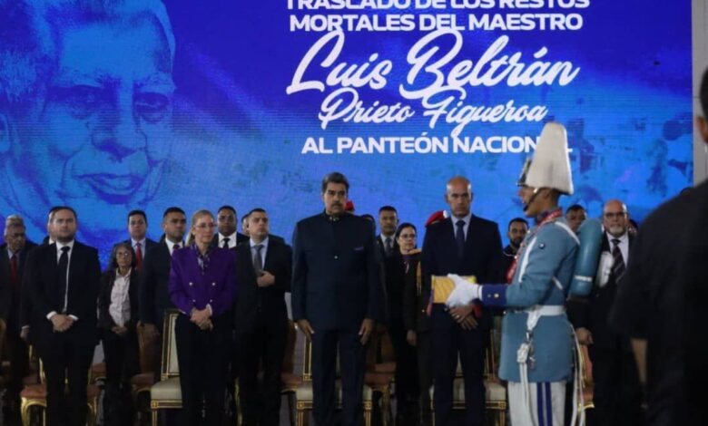 Luis Beltrán Prieto Figueroa reposa en el Panteón Nacional