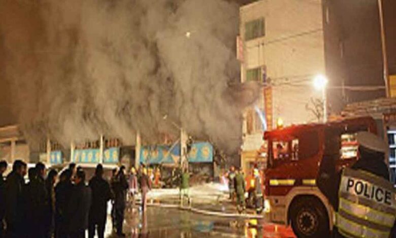 Incendio en mercado de China deja ocho muertos y 15 heridos