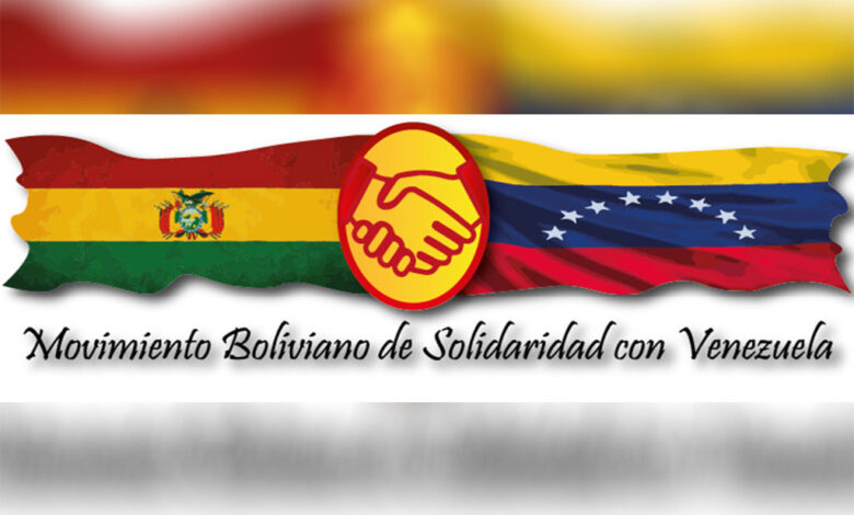 Celebran en Bolivia jornadas de solidaridad con Venezuela