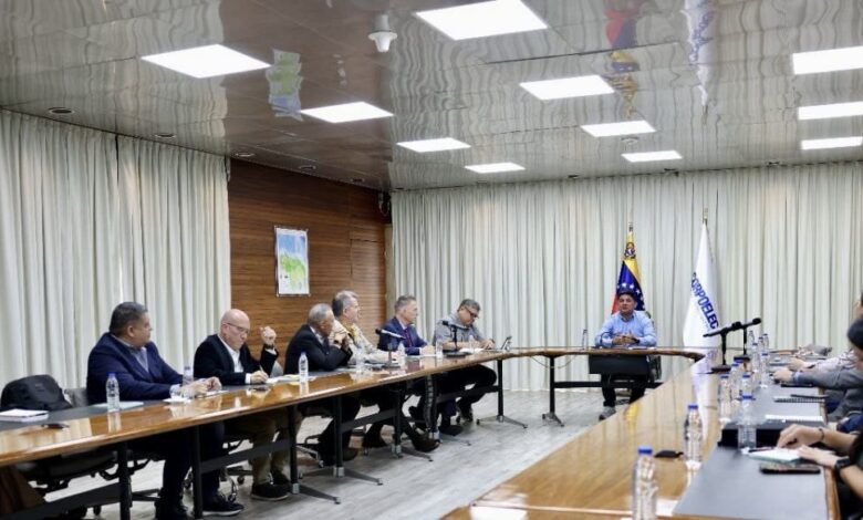 Ministro Márquez sostuvo reunión de trabajo con empresarios de Fedeindustria