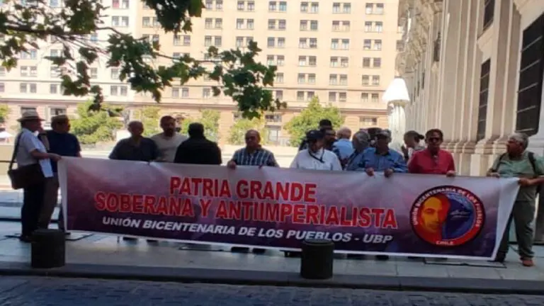 Internacional Antifascista capítulo Chile exige al Gobierno reconocer victoria de Nicolás Maduro