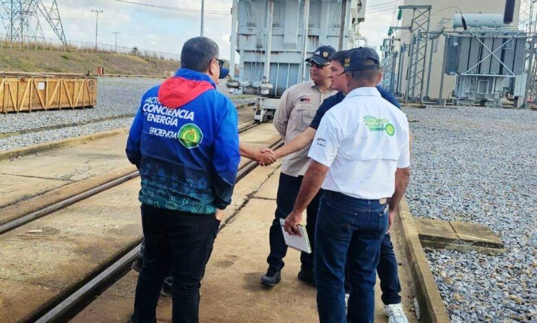 Ministro Márquez supervisa operatividad de subestación “San Gerónimo B” en Guárico