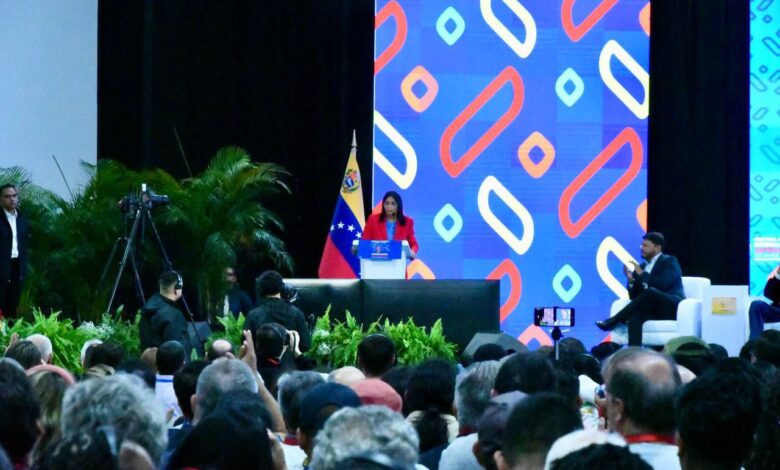 Delcy Rodríguez: En Venezuela se cava la tumba contra el fascismo
