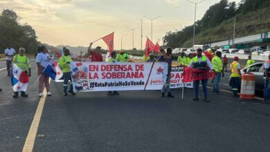 Protestas en Panamá en rechazo a visita de Marco Rubio
