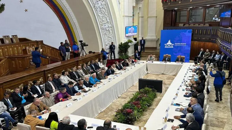 Partidos políticos de Venezuela se reúnen para decidir Cronograma Electoral de 2025
