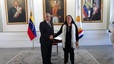 ante de Liga de Estados Árabes llega al país para investidura presidencial