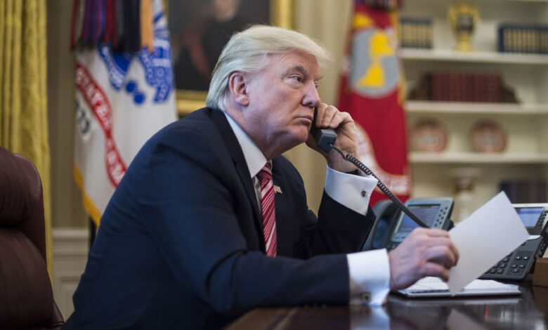 Trump revela que podría reunirse con Putin en Arabia Saudita