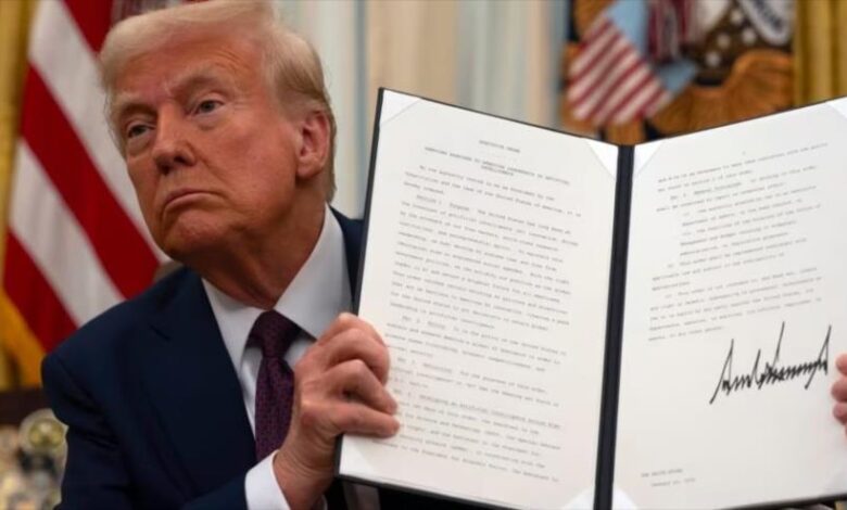 Trump amenaza con restringir el acceso a tecnología estadounidense a varios países