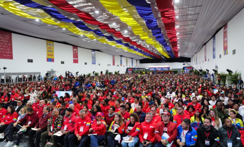 Conforman siete mesas de trabajo en Plenaria del V Congreso del PSUV