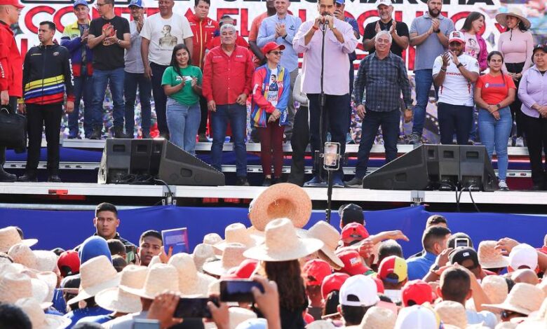 Maduro: Venezuela está en rebelión permanente contra la oligarquía y el imperialismo