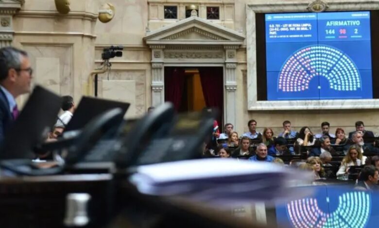 Diputados argentinos aprueban Ley de Ficha Limpia