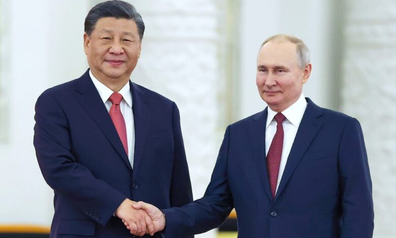 Putin y Xi abordaron la cooperación bilateral
