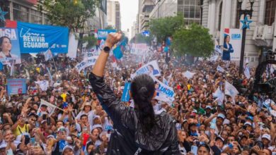 Justicia social y desarrollo para “revivir Ecuador”, oferta de Luisa González