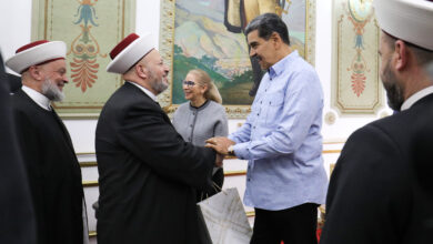 Presidente Maduro dialogó con autoridad religiosa musulmana del Líbano, Alí Muhammad al Ghazzawi