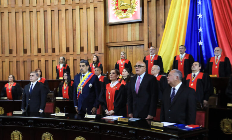 Presidente Maduro año judicial