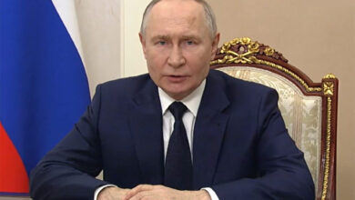 Putin felicita a los rusos por el Día del Defensor de la Patria