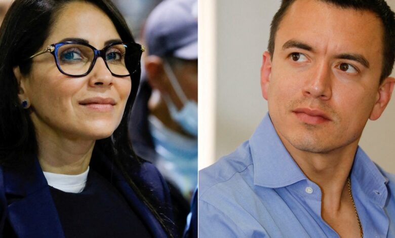 Noboa y González medirán fuerzas en segunda vuelta por presidencia en Ecuador