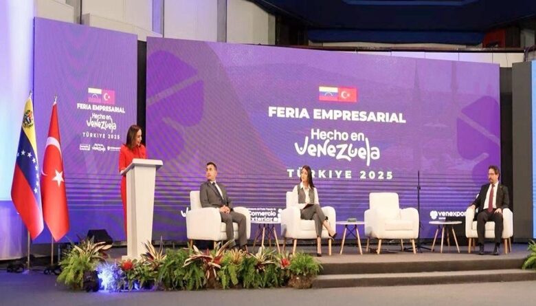 Venezuela y Türkiye instalan feria empresarial en Caracas
