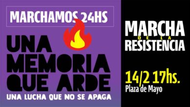 Trabajadores argentinos convocan a Marcha de la Resistencia este 14 febrero