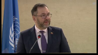 Canciller de Venezuela denunció en Ginebra doble rasero de la CDH