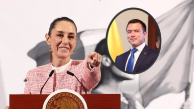 Presidenta de México desestima anuncio de imposición de aranceles por Ecuador