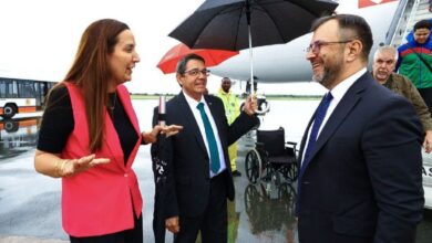 Canciller de Venezuela arribó a Namibia en visita de trabajo
