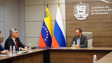 Venezuela y Rusia revisan agenda bilateral