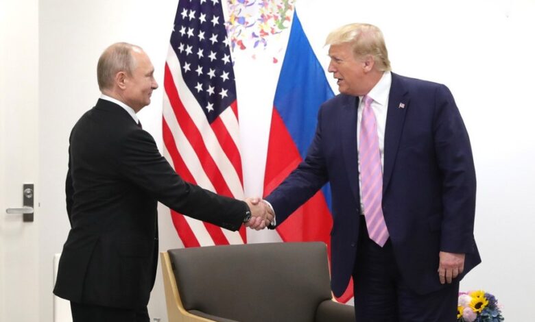 Trump y Putin hablarán sobre Ucrania este martes
