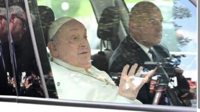 El papa Francisco regresó al Vaticano