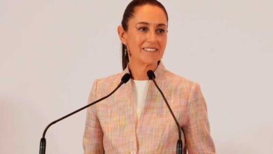 Presidenta de México aplaude respuesta de Grok a Bukele