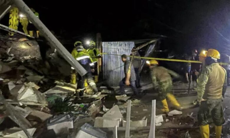Lluvias en Ecuador dejan 11 fallecidos y 72 mil afectados