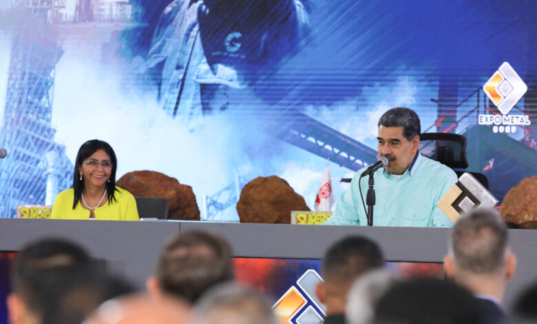 Presidente Nicolás Maduro clausura Expo Metal 2025 y activa el Motor Minero