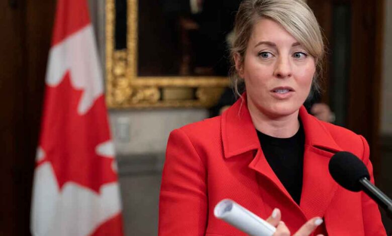 Canadá reitera posición recíproca a EEUU por imposición de aranceles