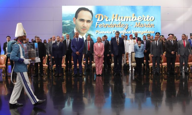 Honran memoria del científico venezolano Dr. Humberto Fernández-Morán con ingreso al Panteón