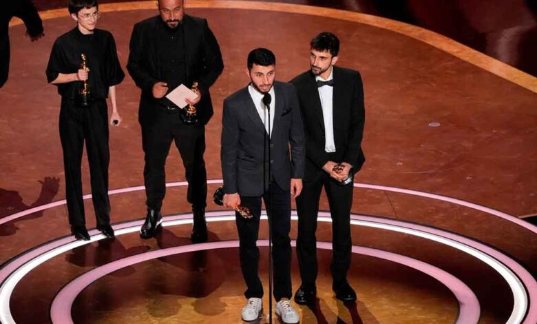 Voces por Palestina en los Oscar piden detener la masacre