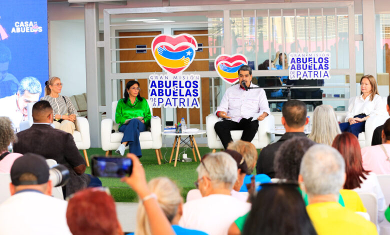 Venezuela cuenta con 58 mil 38 círculos de abuelos y abuelas