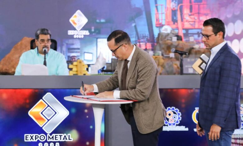 Firmados en Expo Metal 2025 ocho acuerdos internacionales en sector minero