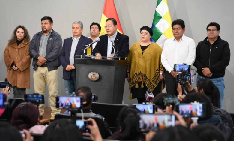 Gobierno de Bolivia decreta emergencia nacional por desastres naturales