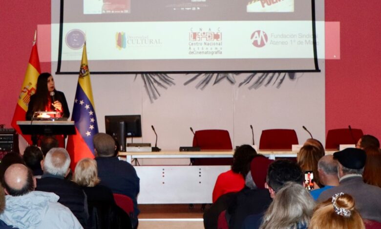 Ciclo de cine venezolano se inaugura a casa llena en Madrid